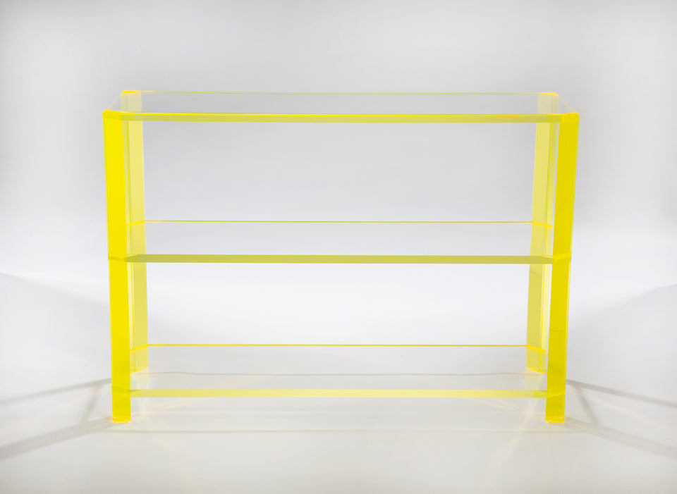 Gangster Console Table in Yellow