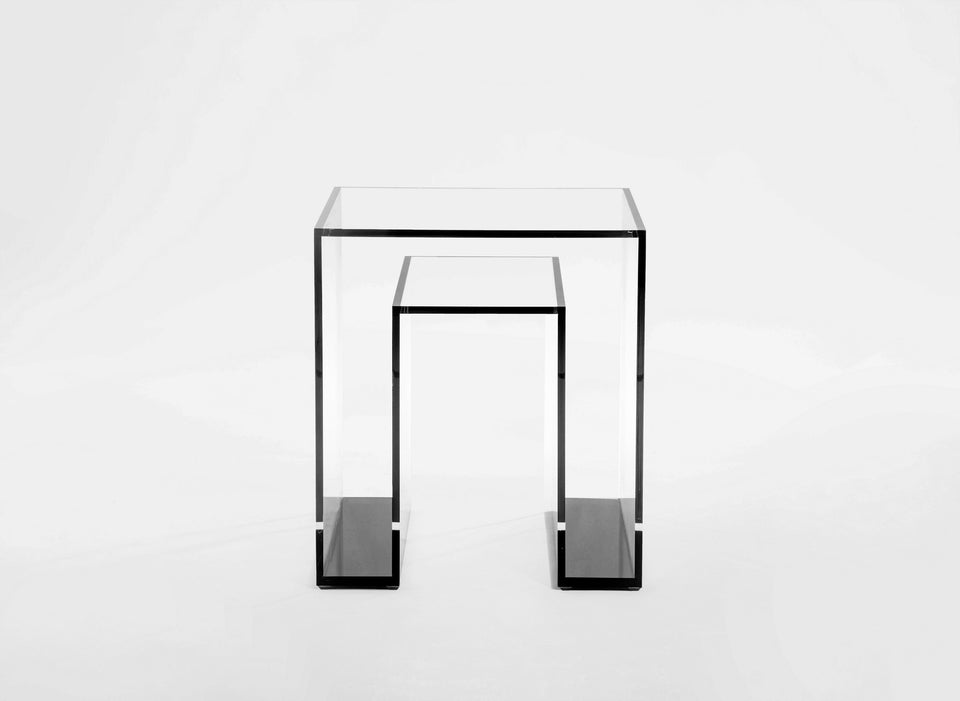 Brilliant Side Table in Slate Grey