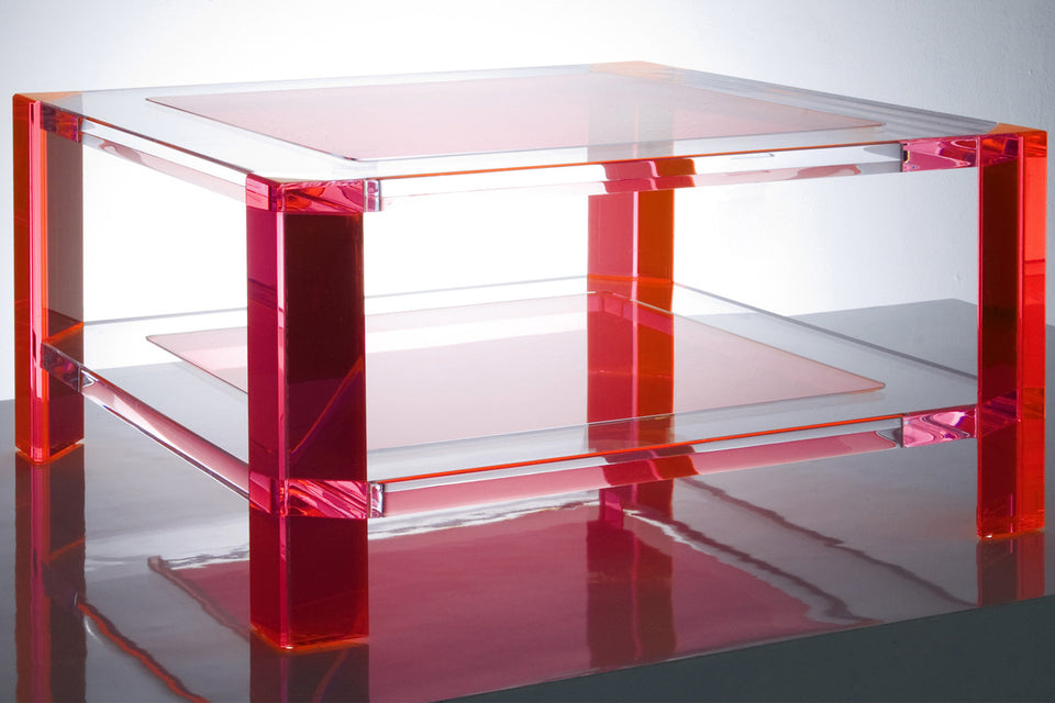 Radiant Coffee Table in Red