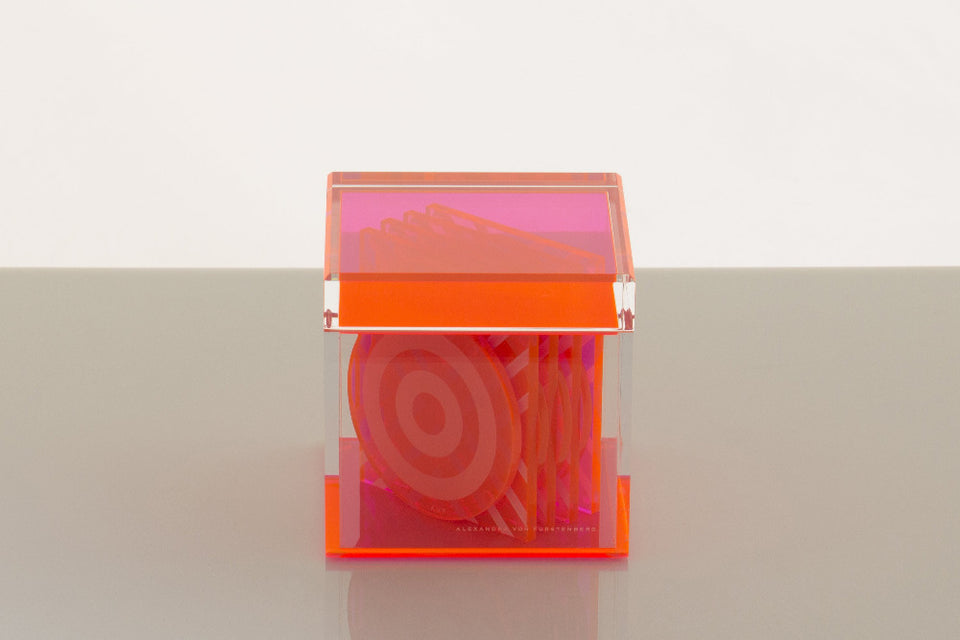 Cubic Treasure Box in Pink
