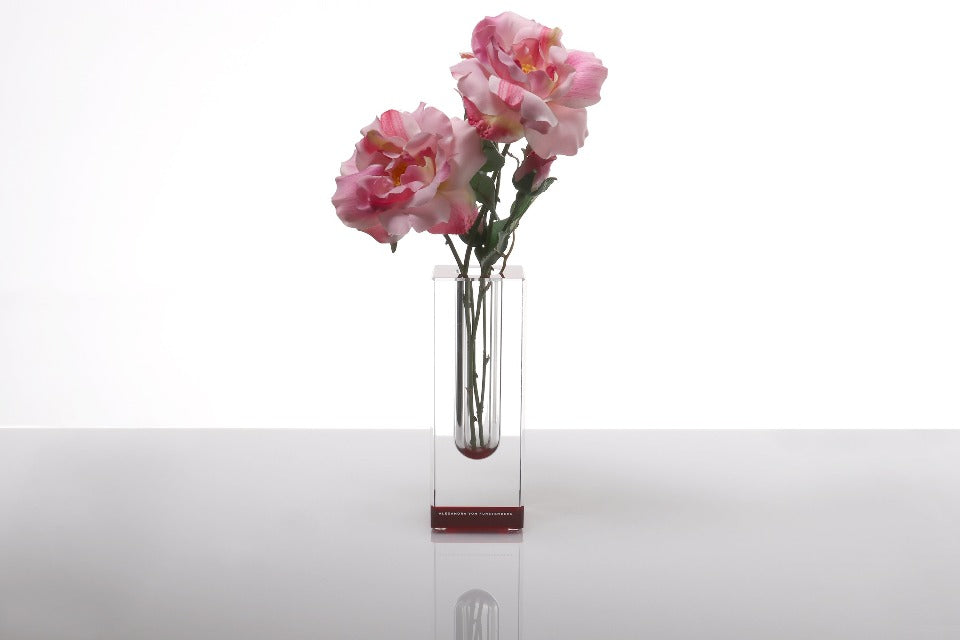 Bloomin' Vase in Ruby