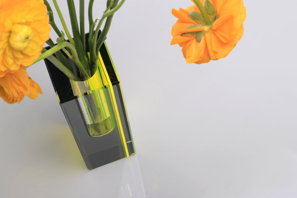 Eclipse Vase in Yellow - Limited Edition