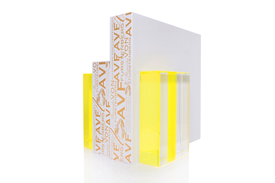 Chapter Bookends in Yellow