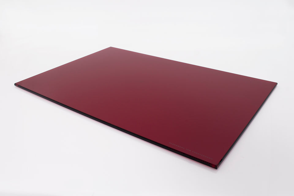 Rectangle Placemat Set of 4 in Ruby