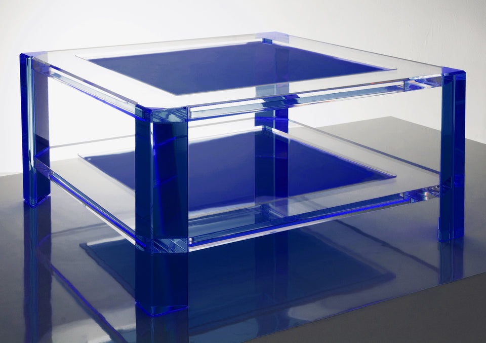 Radiant Coffee Table in Sapphire