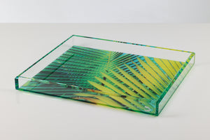 Tray in Palm Print Medium