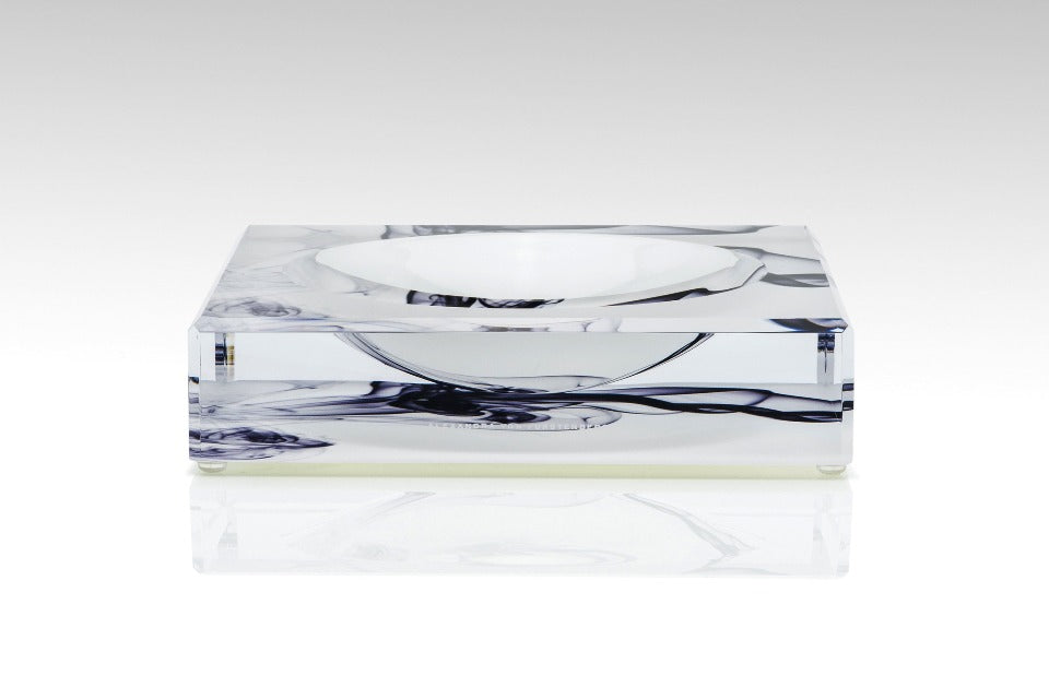 Candy Bowl Large Black Smoke Print