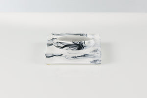 Candy Bowl Petite Black Smoke Print