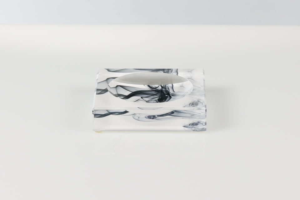 Candy Bowl Petite Black Smoke Print
