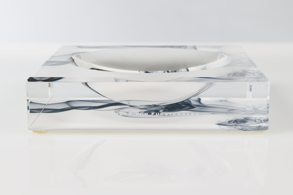 Candy Bowl Petite Black Smoke Print