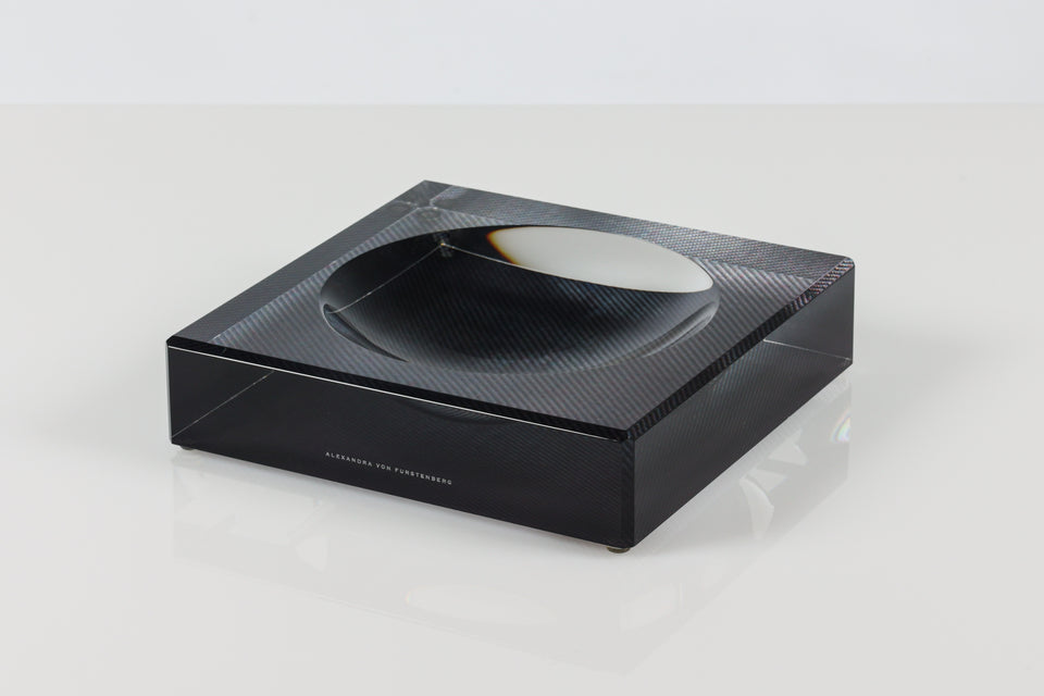 Candy Bowl in Carbon Fiber Print