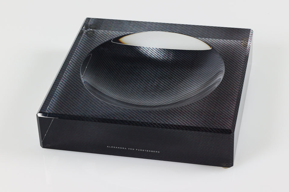 Candy Bowl in Carbon Fiber Print