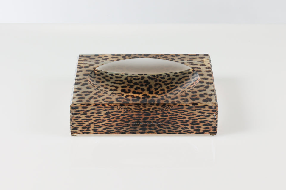 Candy Bowl Large in Leopard Print