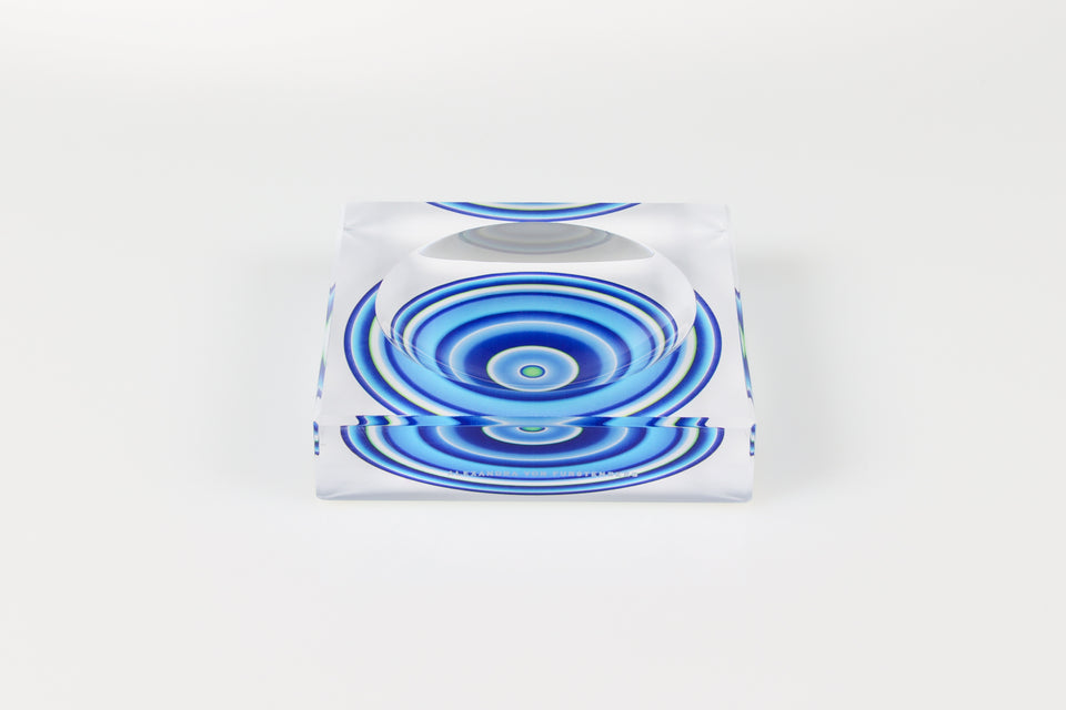 Candy Bowl Petite in Ocean Aura Print