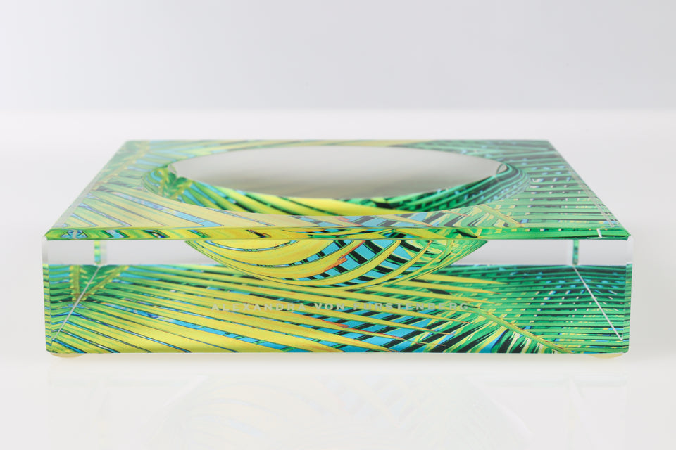 Candy Bowl Petite Palm Print