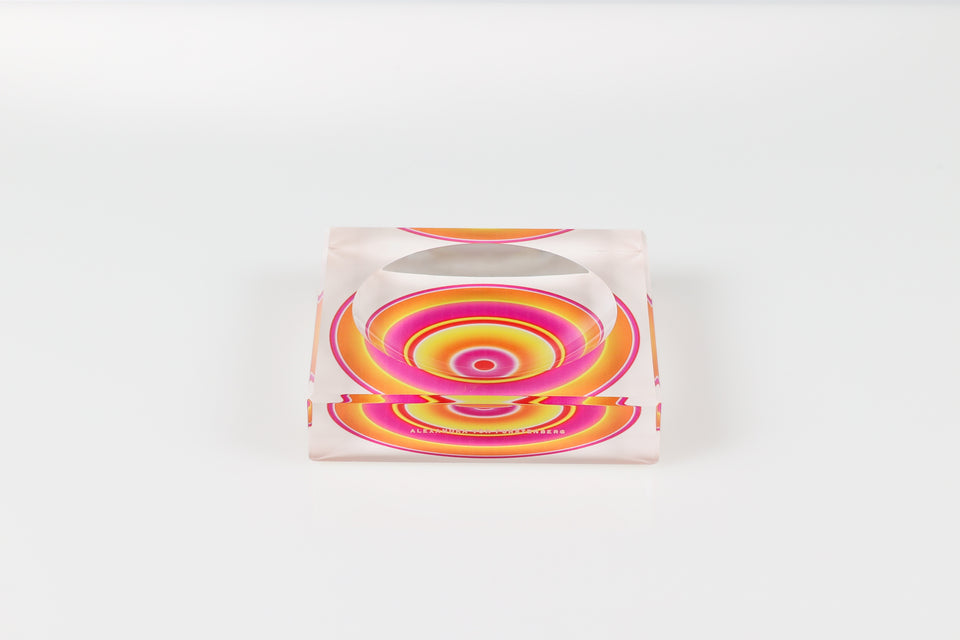 Candy Bowl Petite in Sunset Aura Print