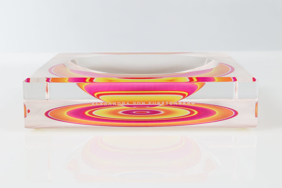 Candy Bowl Petite in Sunset Aura Print