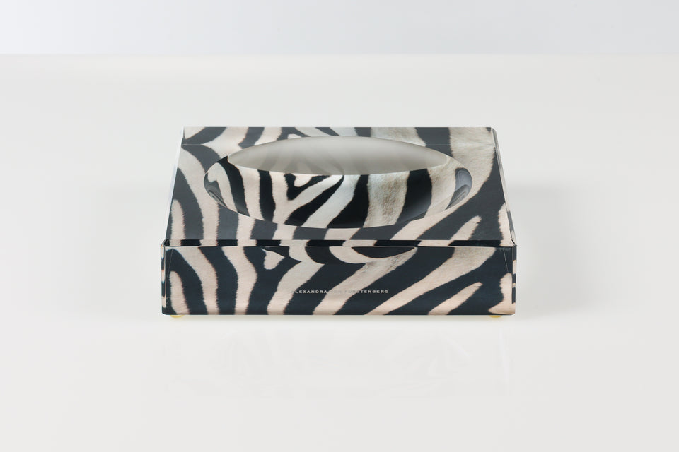 Candy Bowl Large in Zebra Print