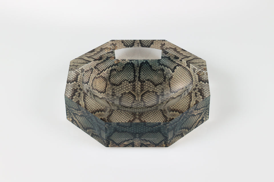Nut n Bowl Large in Snakeskin