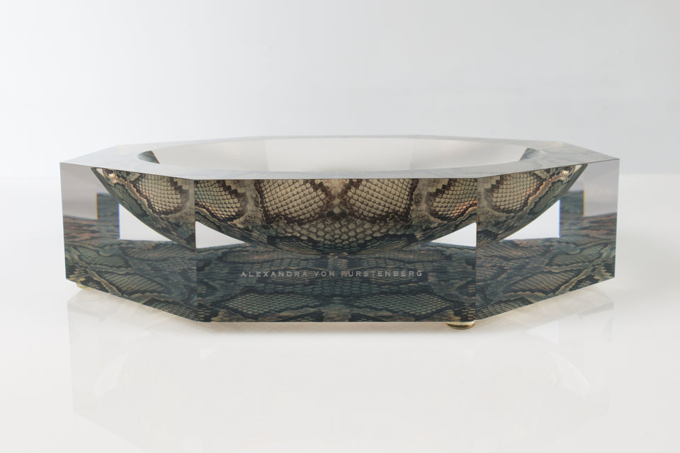 Nut n Bowl Large in Snakeskin