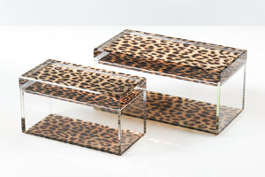 Treasure Box in Leopard Print