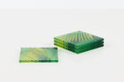 Coaster Set in Palm Print