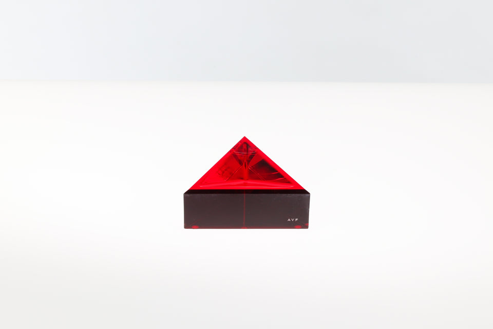 Delta Dish Mini in Ruby