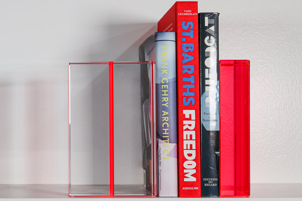 Chapter Bookends in Red