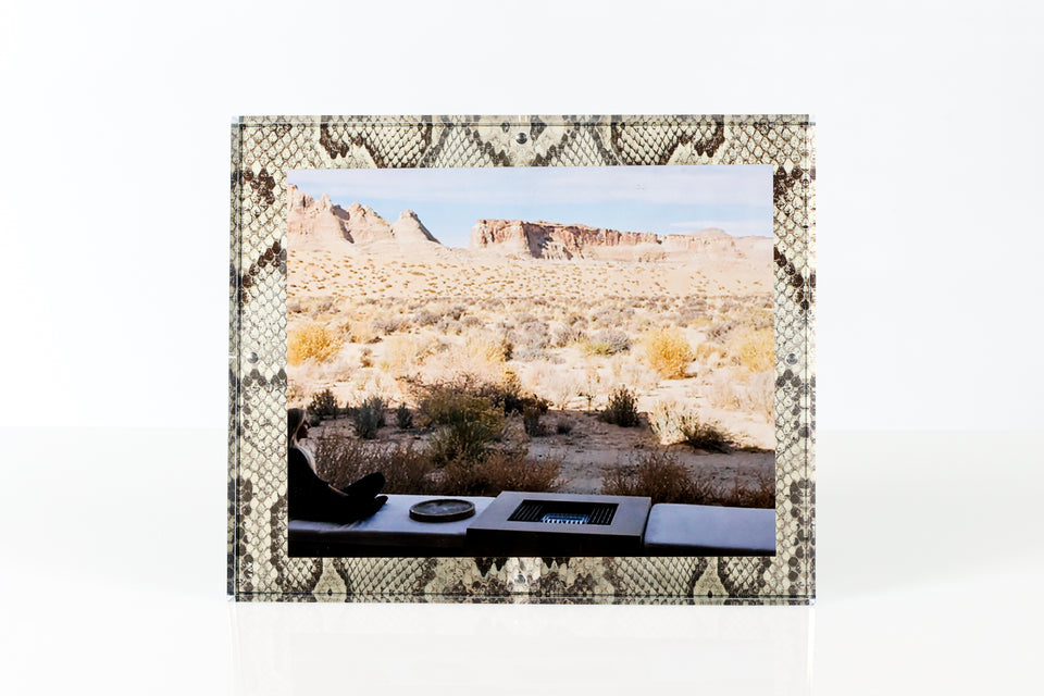 Snap Frame in Snakeskin 8x10