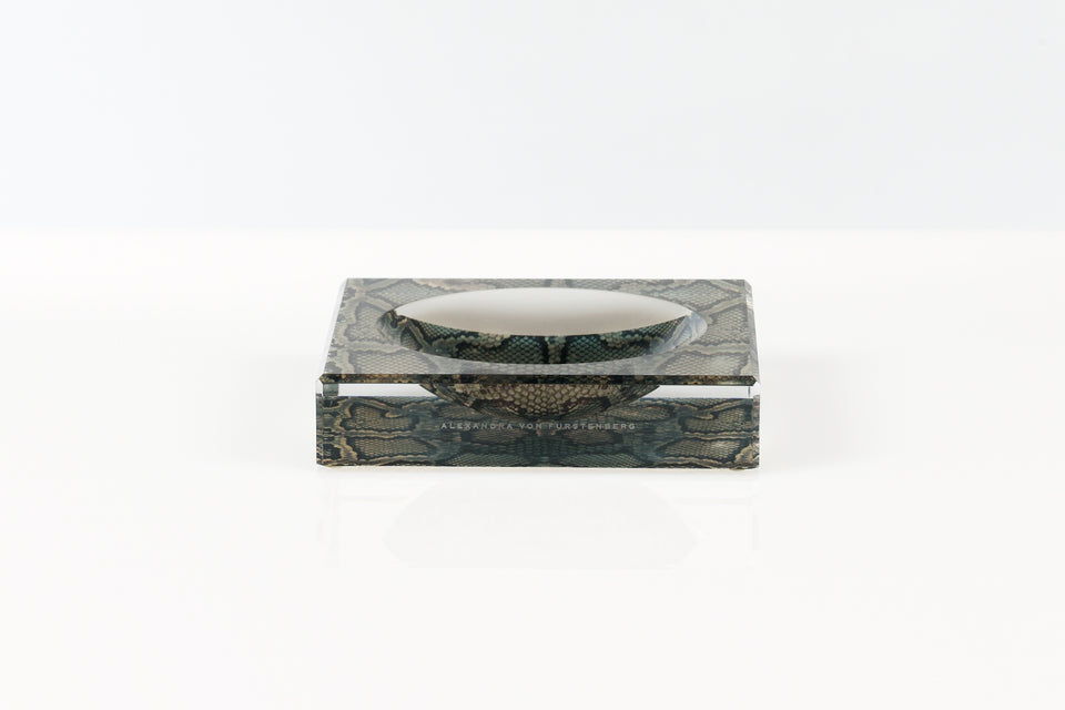 Candy Bowl Petite in Snakeskin Print