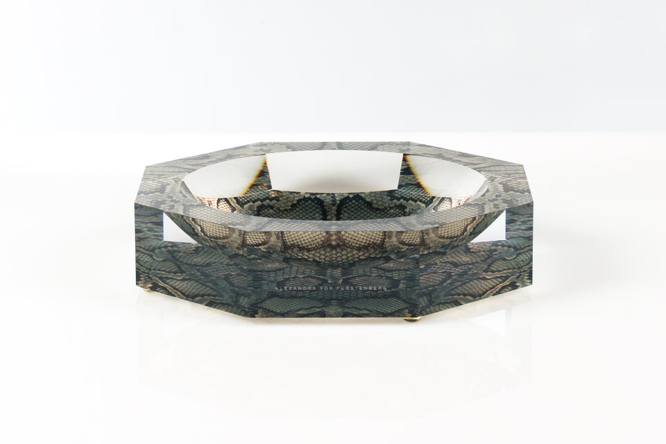 Nut n Bowl Large in Snakeskin