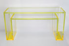 Brilliant Console Table in Yellow