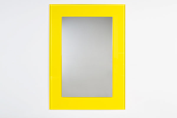 Rectangle Mirror in Yellow