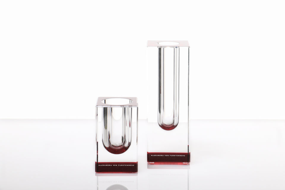 Bloomin' Vase in Ruby