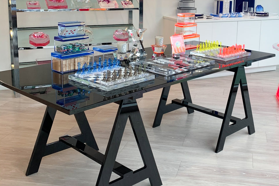 Blacksmith Table in Black