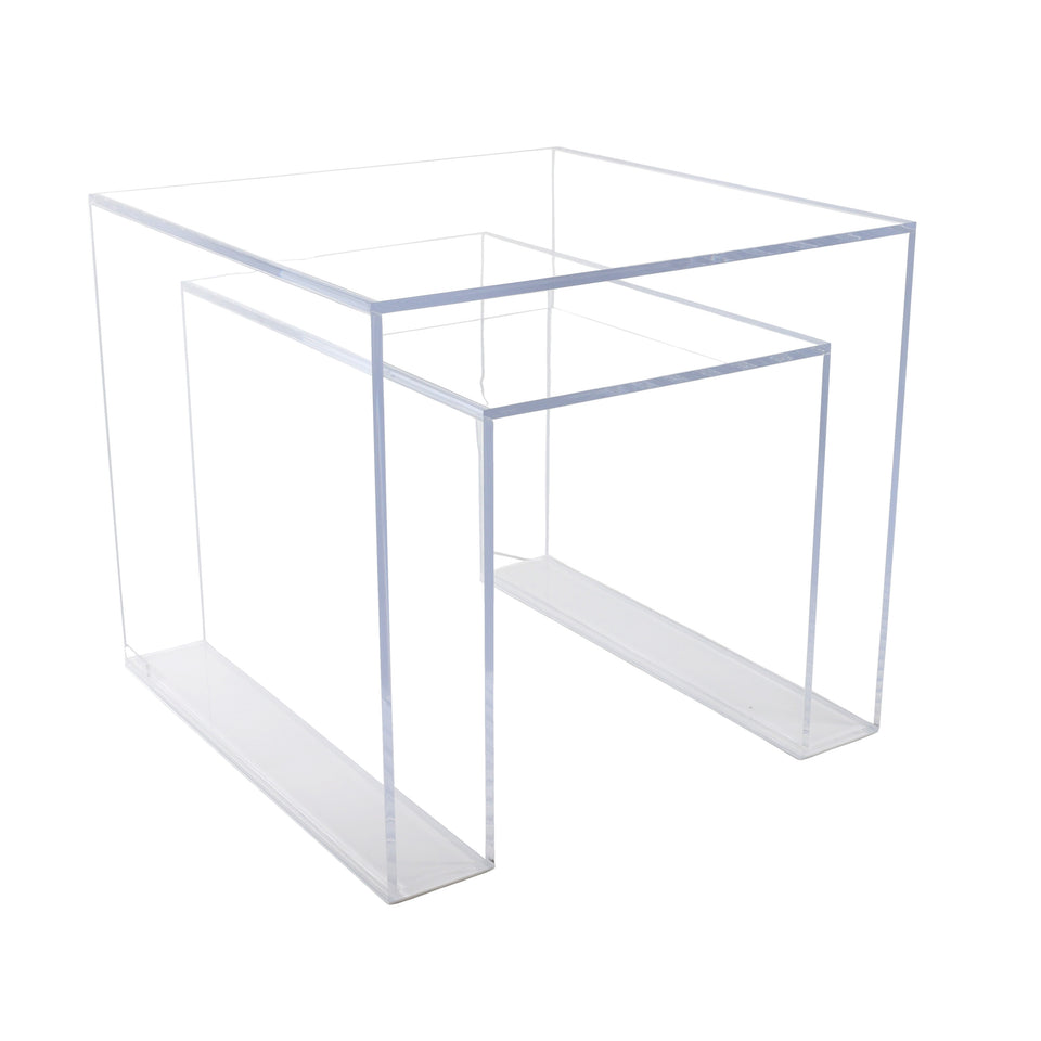 Brilliant Side Table in White