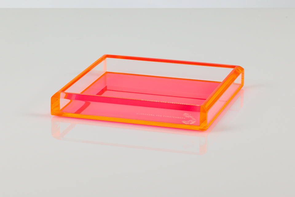 Tray in Pink Square