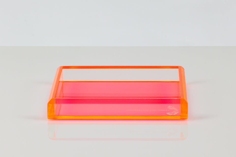 Tray in Pink Square