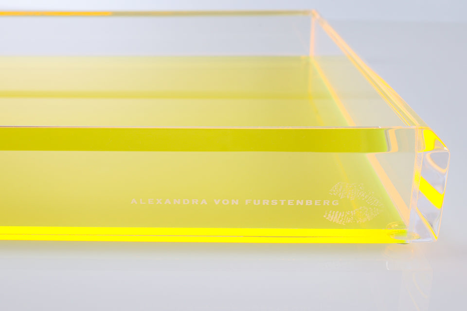 Tray in Yellow Small