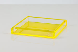 Tray in Yellow Square