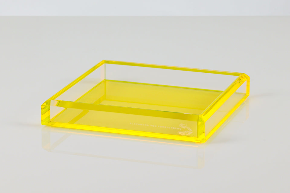 Tray in Yellow Square