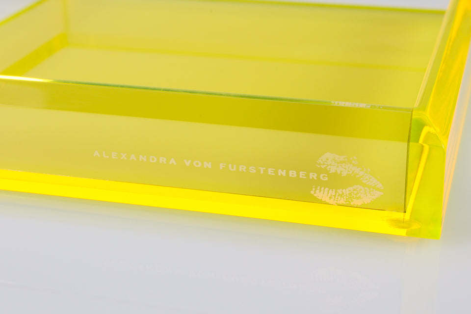 Tray in Yellow Square