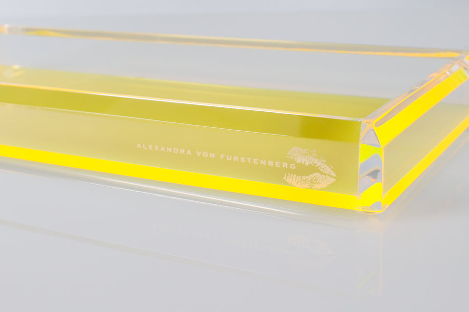 Tray in Yellow Valet