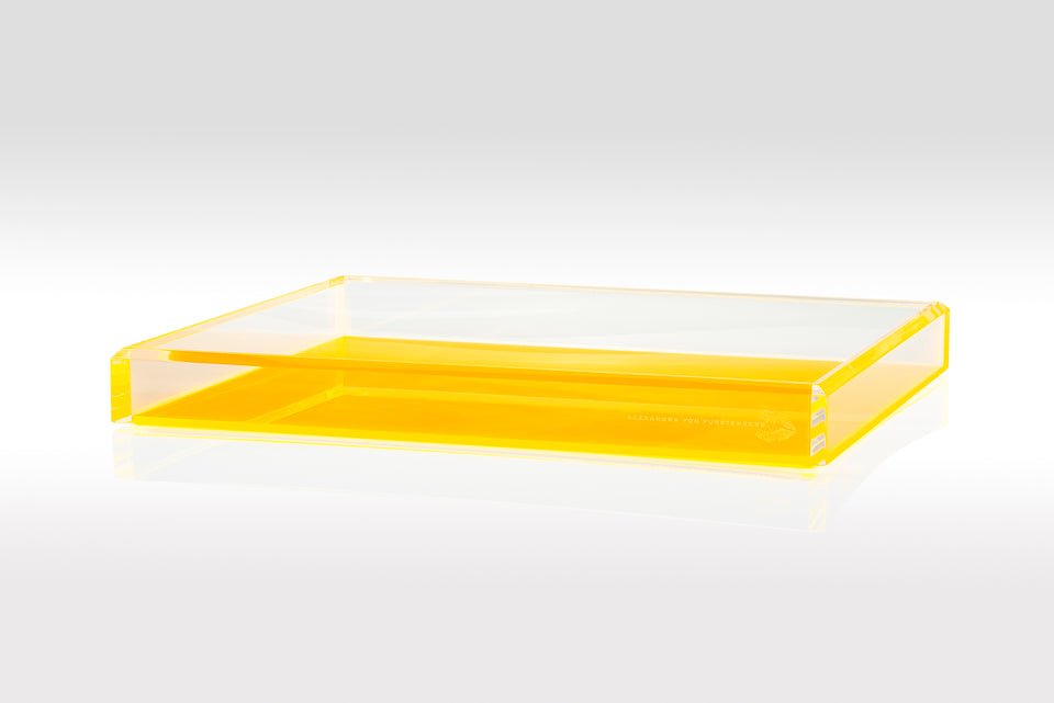 Tray in Yellow