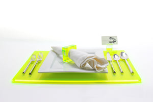Rectangle Placemat Set of 4 in Green