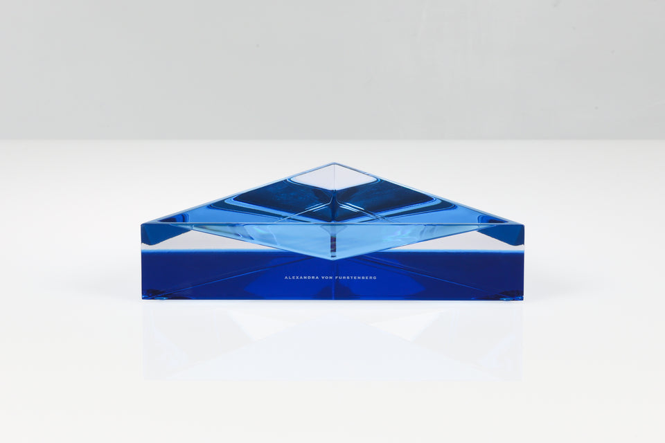 Delta Dish Large in Lagoon