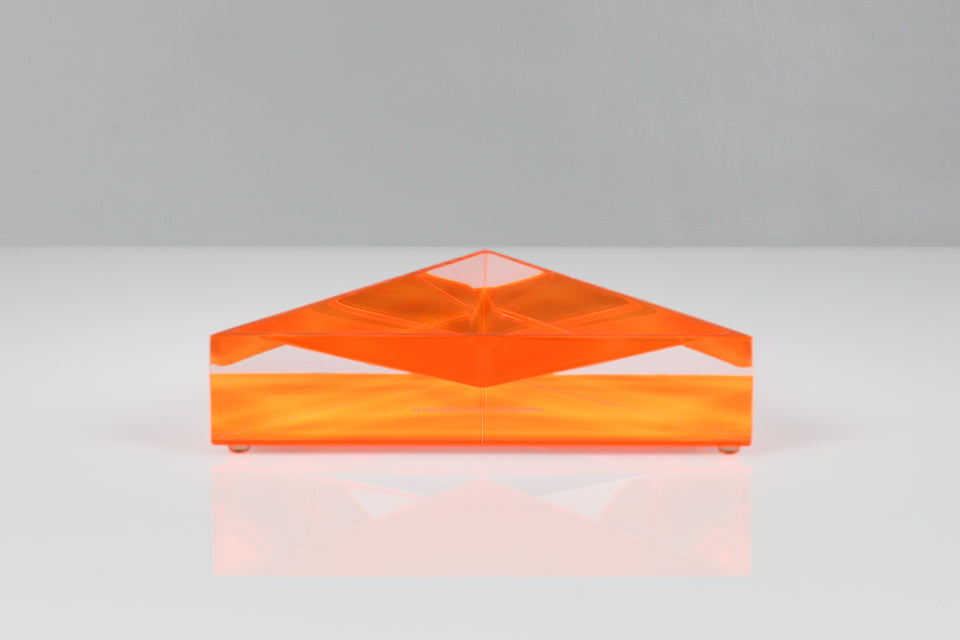 Delta Dish Large in Orange