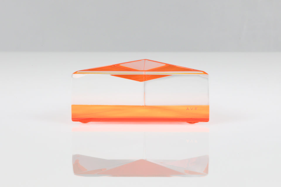 Delta Dish Mini in Orange