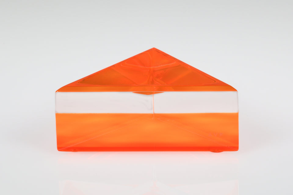 Delta Dish Mini in Orange