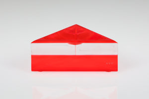 Delta Dish Mini in Red